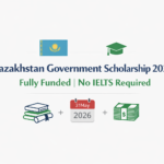 Kazakhstan Government Scholarship 2026 graphic