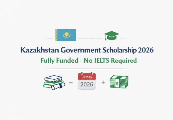 Kazakhstan Government Scholarship 2026 graphic
