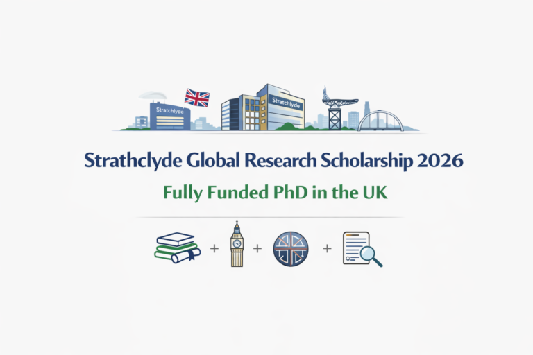 Strathclyde Global Research Scholarship 2026